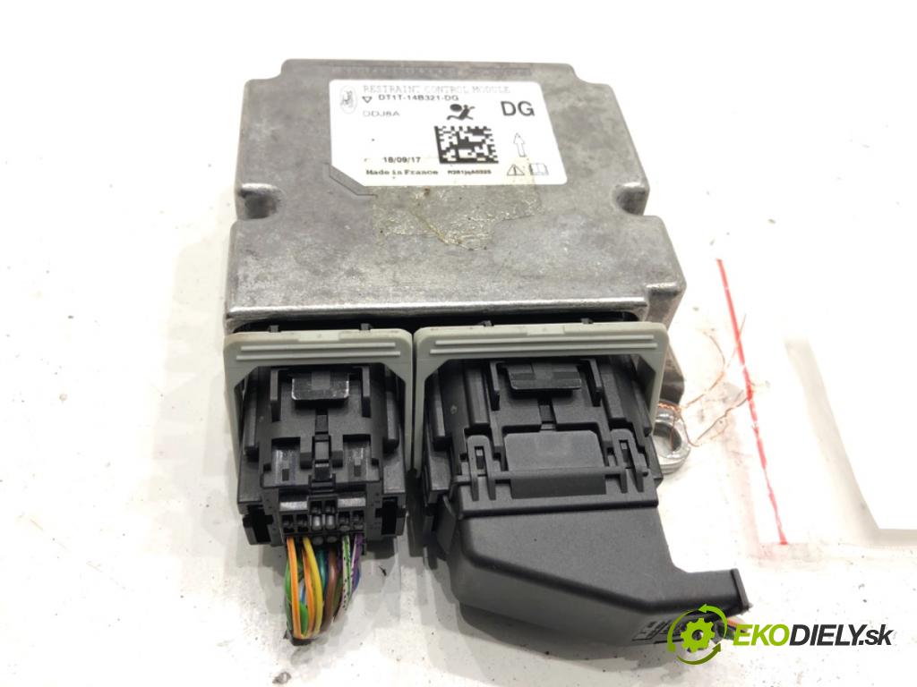 FORD TOURNEO nadwozie wielkoprzestrzenne (MPV) 2017 88 kW 1.5 TDCi 1499 senzor airbag DT1T-14B321-DG (Snímač)