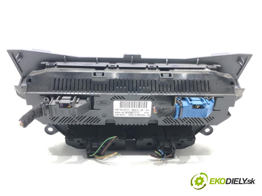 FORD TOURNEO nadwozie wielkoprzestrzenne (MPV) 2017 88 kW 1.5 TDCi 1499 Panel ovládania kúrenia DT1T-18C612-AF (Prepínacie páčky pod volantom)