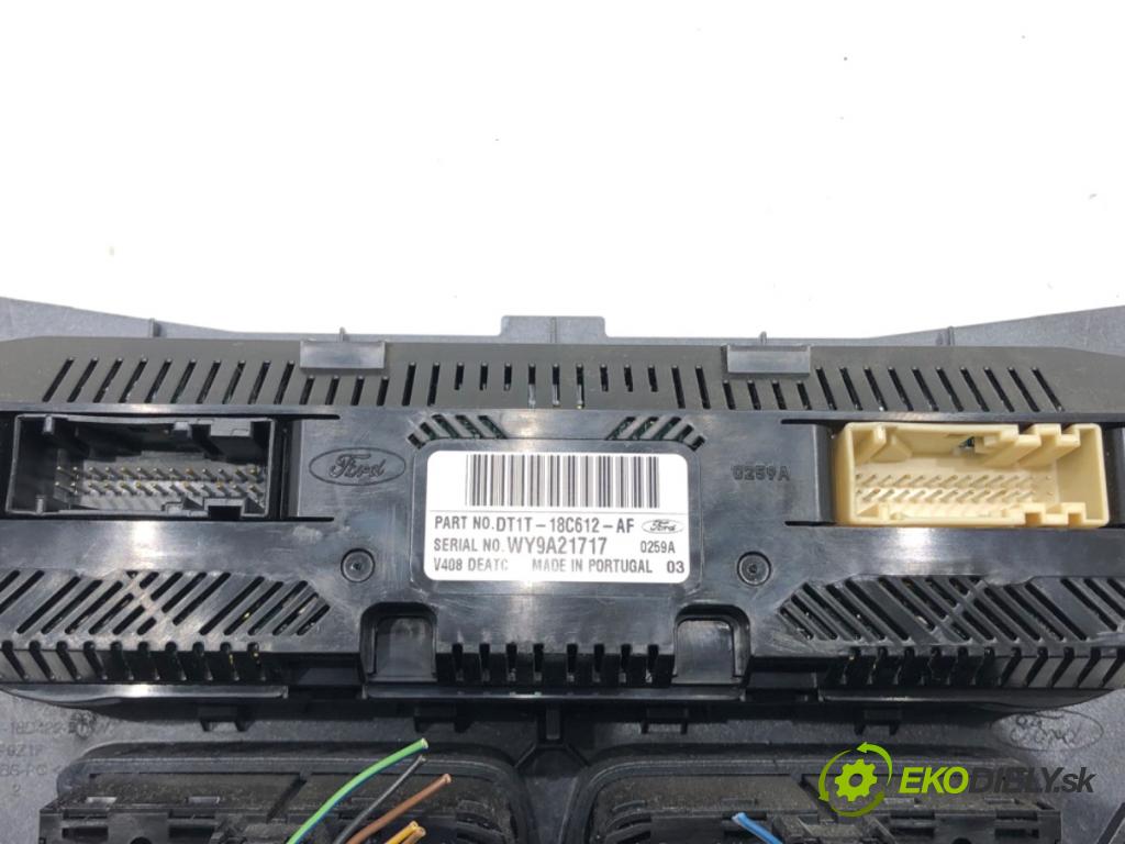 FORD TOURNEO nadwozie wielkoprzestrzenne (MPV) 2017 88 kW 1.5 TDCi 1499 Panel ovládania kúrenia DT1T-18C612-AF (Prepínacie páčky pod volantom)