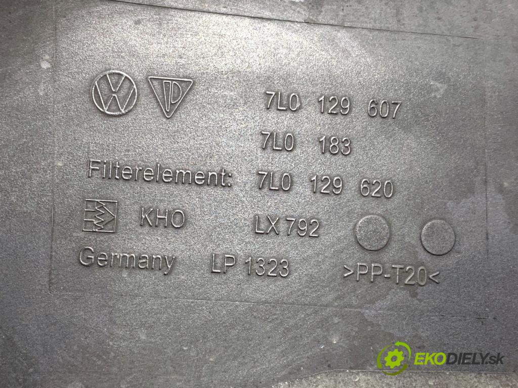 VW TOUAREG SUV 2004 128 kW 2.5 R5 TDI 2461 obal filtra vzduchu 7L0129607 (Kryt vzduchového filtru)