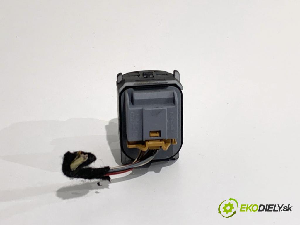 VW TOUAREG SUV 2004 128 kW 2.5 R5 TDI 2461 Prepínač nastavenia spätných zrkadiel 7L6959565E (Prepínacie páčky pod volantom)