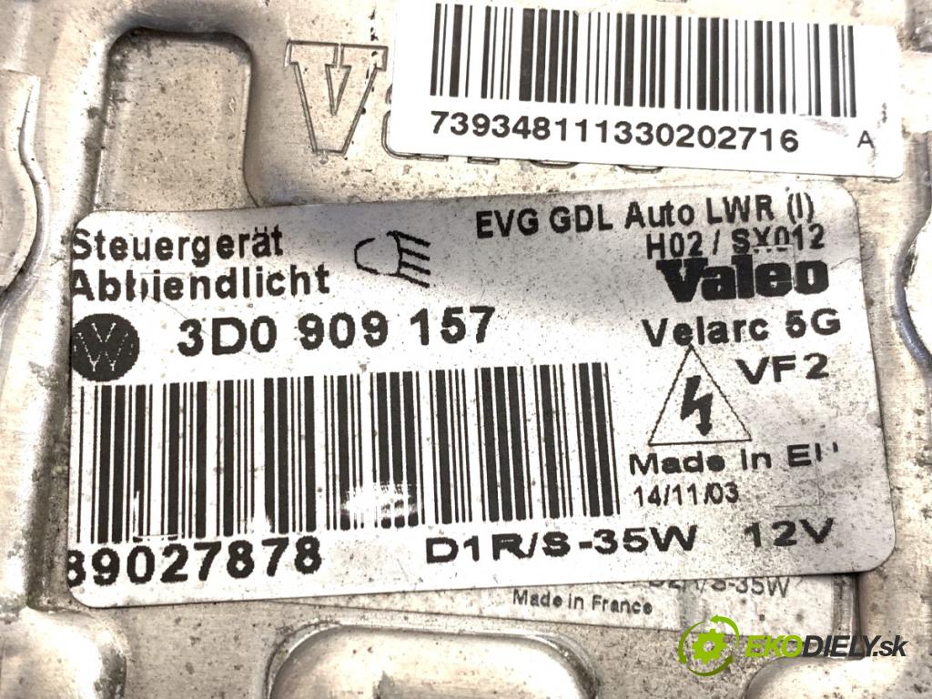 VW TOUAREG SUV 2004 128 kW 2.5 R5 TDI 2461 Menič XENON 3D0909157 (Riadiaca jednotka xenónu)