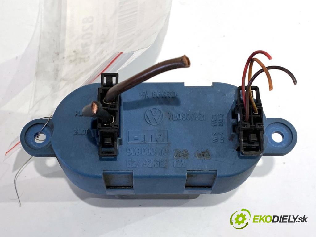 VW TOUAREG SUV 2004 128 kW 2.5 R5 TDI 2461 odpor rezistor topení vzduchu 7L0907521 (Odpor topení)