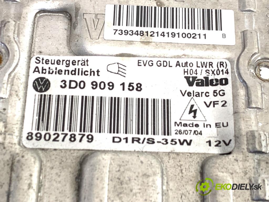 VW TOUAREG SUV 2004 128 kW 2.5 R5 TDI 2461 Menič XENON 3D0909158 (Riadiaca jednotka xenónu)