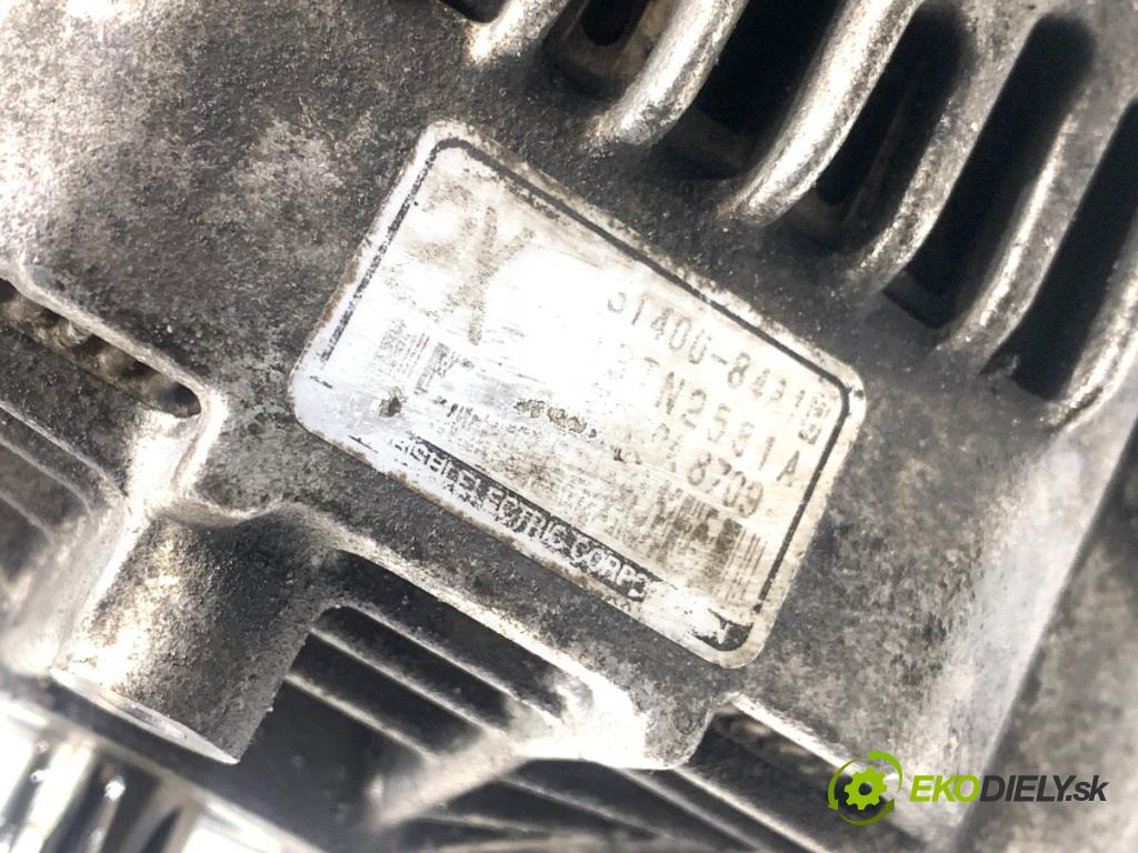 SUZUKI JIMNY III samochód terenowy zamknięty 2009 63 kW 1.5 DDiS 4x4 1461 Alternátor 31400-84A10 (Alternátor)