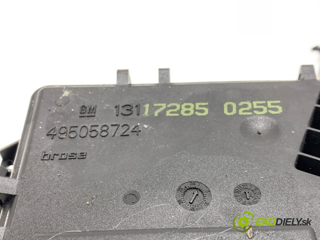 OPEL ASTRA H liftback 2005 125 kW 2.0 Turbo (L08) 1998 zámok dveří zadní část 13117285