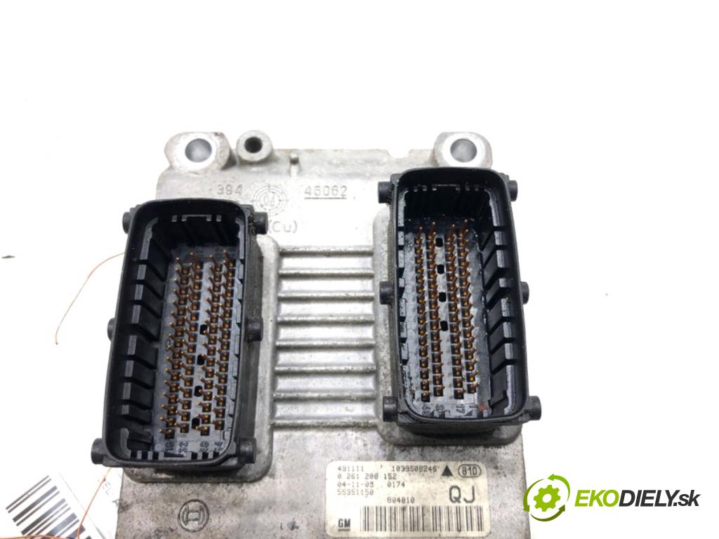 OPEL ASTRA H liftback 2005 125 kW 2.0 Turbo (L08) 1998 riadiaca jednotka Motor 55351150 (Riadiaca jednotka)