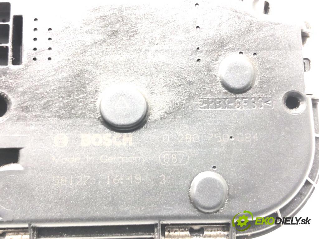 OPEL ASTRA H liftback 2005 125 kW 2.0 Turbo (L08) 1998 Škrtiaca klapka 0280750084 (Škrtiaca klapka)