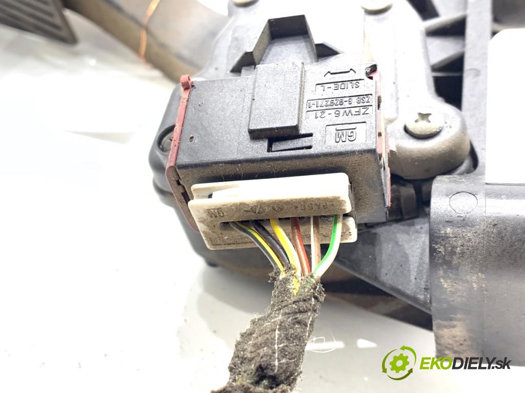 OPEL ASTRA H liftback 2005 125 kW 2.0 Turbo (L08) 1998 Potenciometer plynu 9157998 (Potenciometer plynového pedálu)