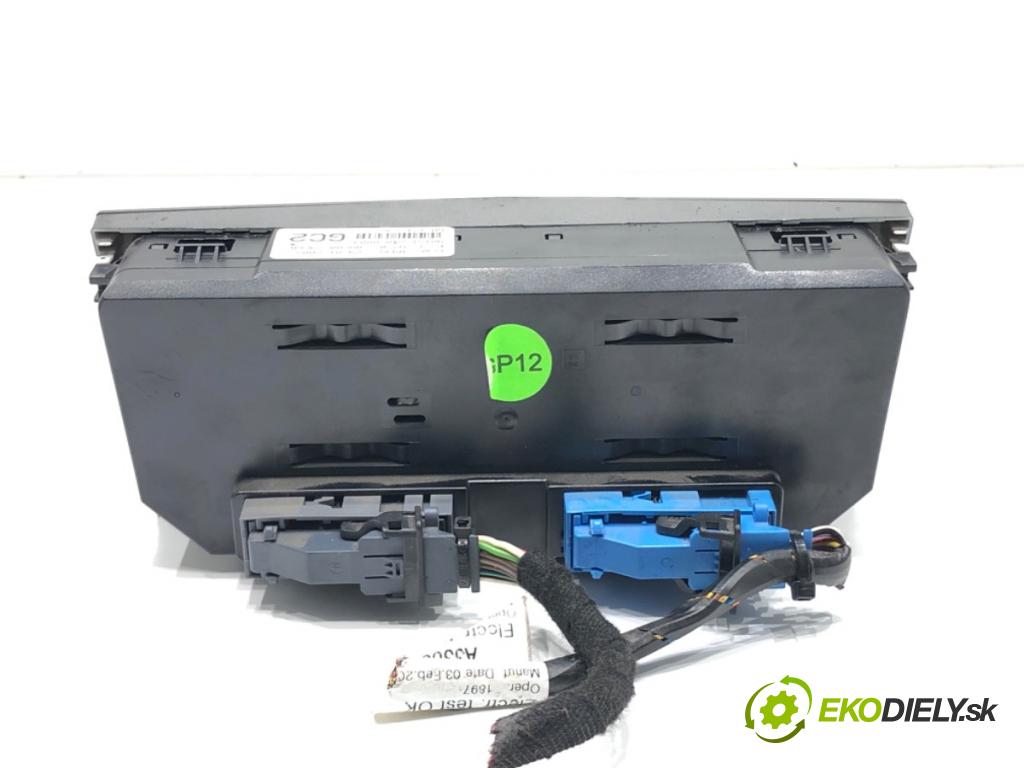 OPEL ASTRA H liftback 2005 125 kW 2.0 Turbo (L08) 1998 Panel ovládania kúrenia 13122963 (Prepínacie páčky pod volantom)