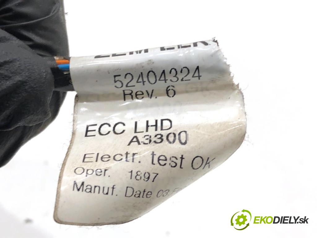 OPEL ASTRA H liftback 2005 125 kW 2.0 Turbo (L08) 1998 Panel ovládania kúrenia 13122963 (Prepínacie páčky pod volantom)