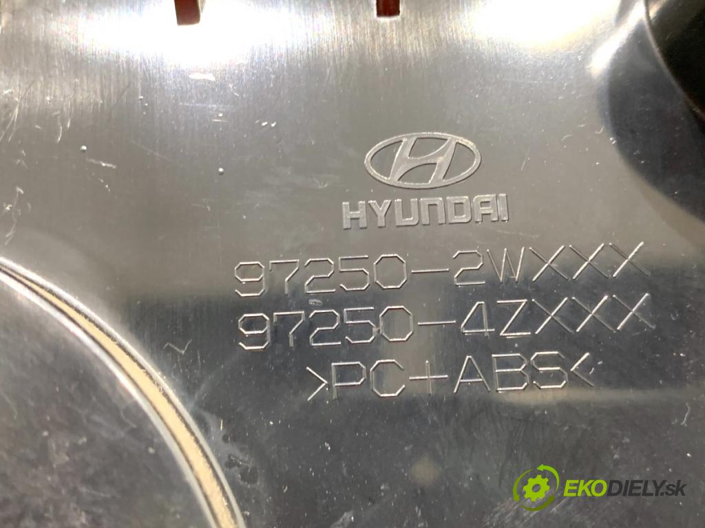 HYUNDAI SANTA FE III SUV 2014 145 kW 2.2 CRDi 4WD 2199 Panel ovládania kúrenia 97250-2W440 (Prepínacie páčky pod volantom)