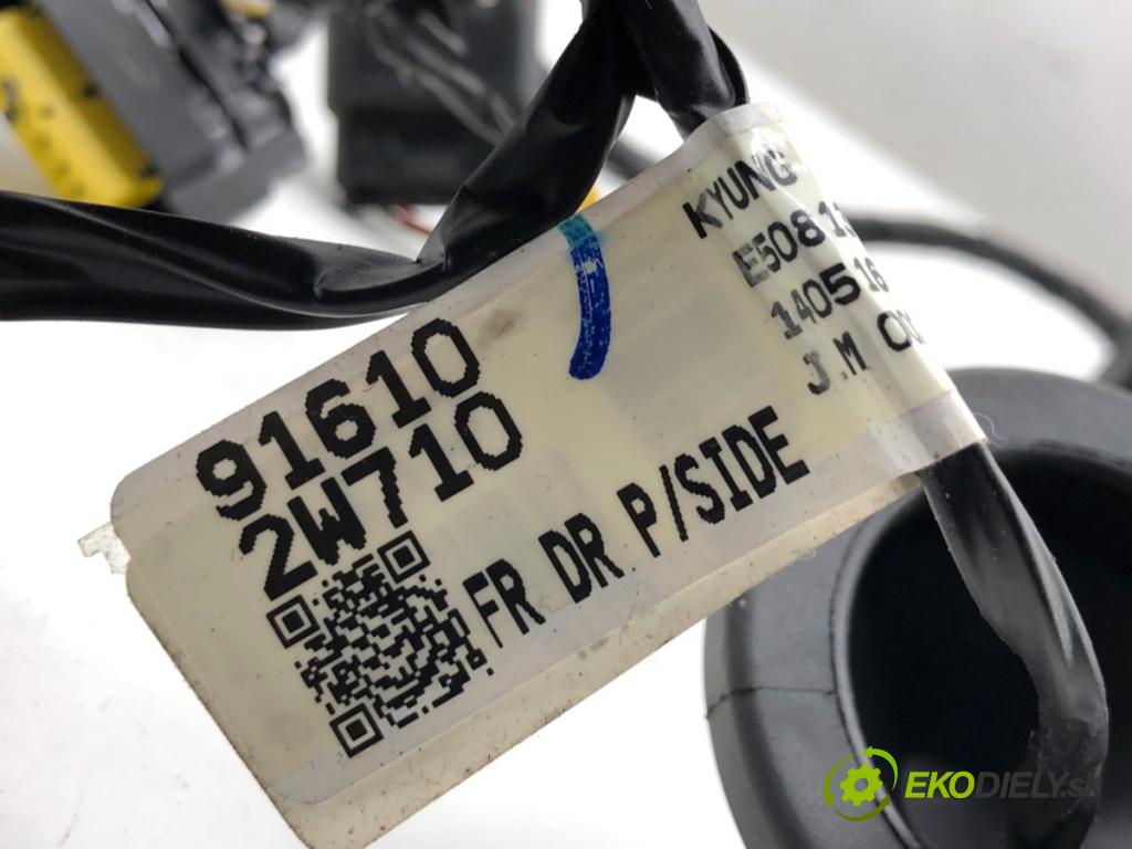 HYUNDAI SANTA FE III SUV 2014 145 kW 2.2 CRDi 4WD 2199 Káblovačka Dvere predný pravy 91610-2W710