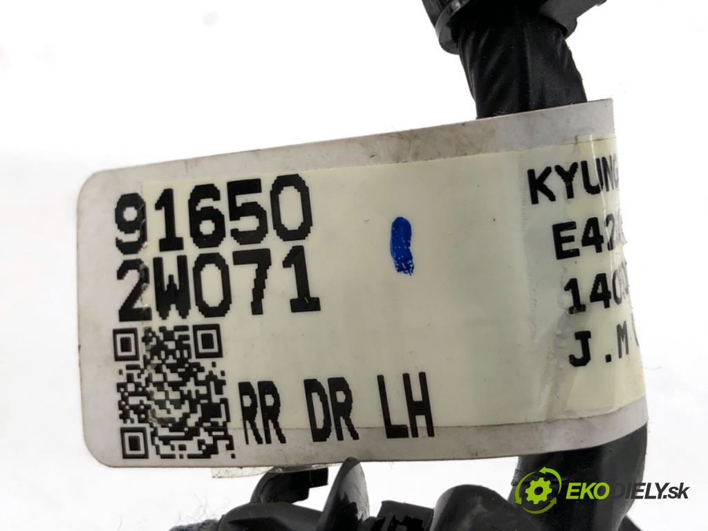 HYUNDAI SANTA FE III SUV 2014 145 kW 2.2 CRDi 4WD 2199 Káblovačka Dvere zad ľavy 91650-2W071