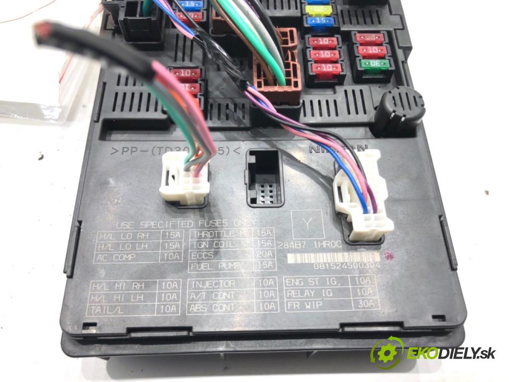 NISSAN MICRA K13 liftback 2016 59 kW 1.2 1198 Modul BSI 284B7-1HR0C (Poistková skrinka)