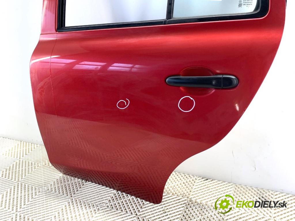 NISSAN MICRA K13 liftback 2016 59 kW 1.2 1198 Dvere ľavy zad AY4