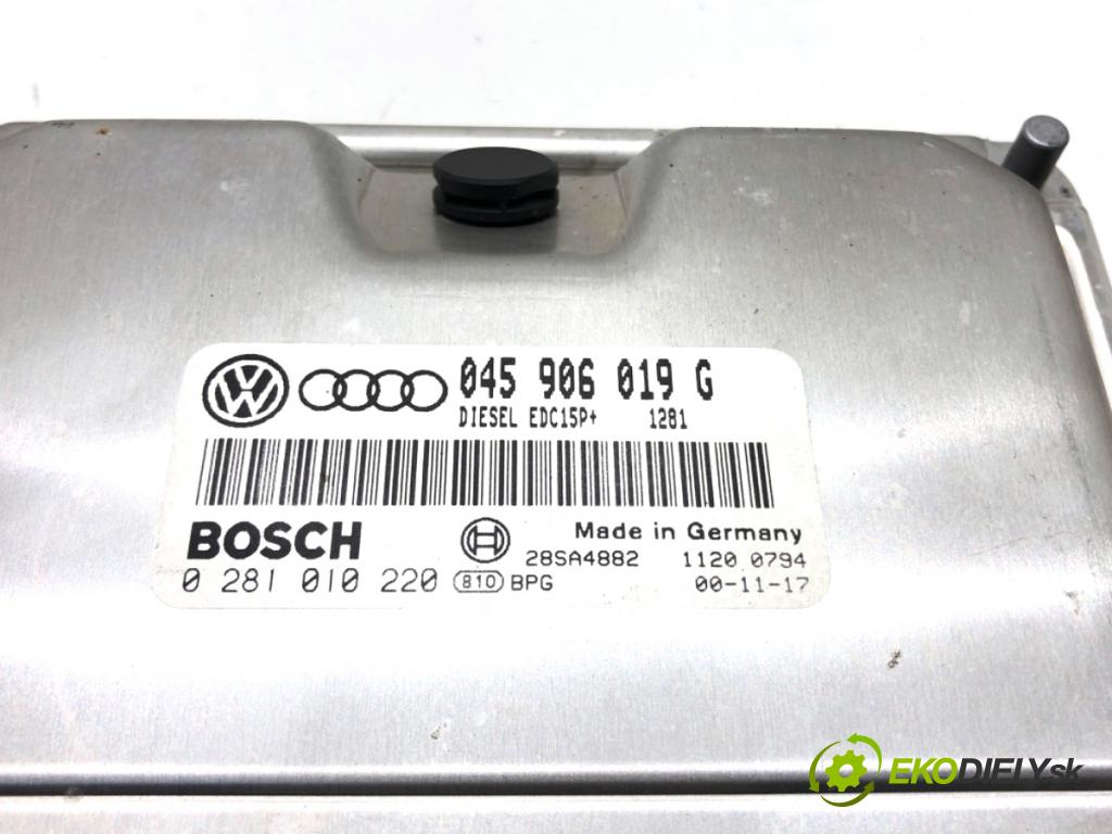 AUDI A2 liftback 2001 55 kW 1.4 1390 riadiaca jednotka Motor 045906019G 0281010220 (Riadiaca jednotka)