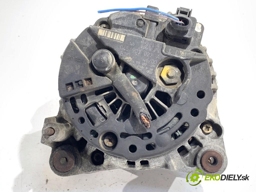 AUDI A2 liftback 2001 55 kW 1.4 1390 Alternátor 045903023A (Alternátor)