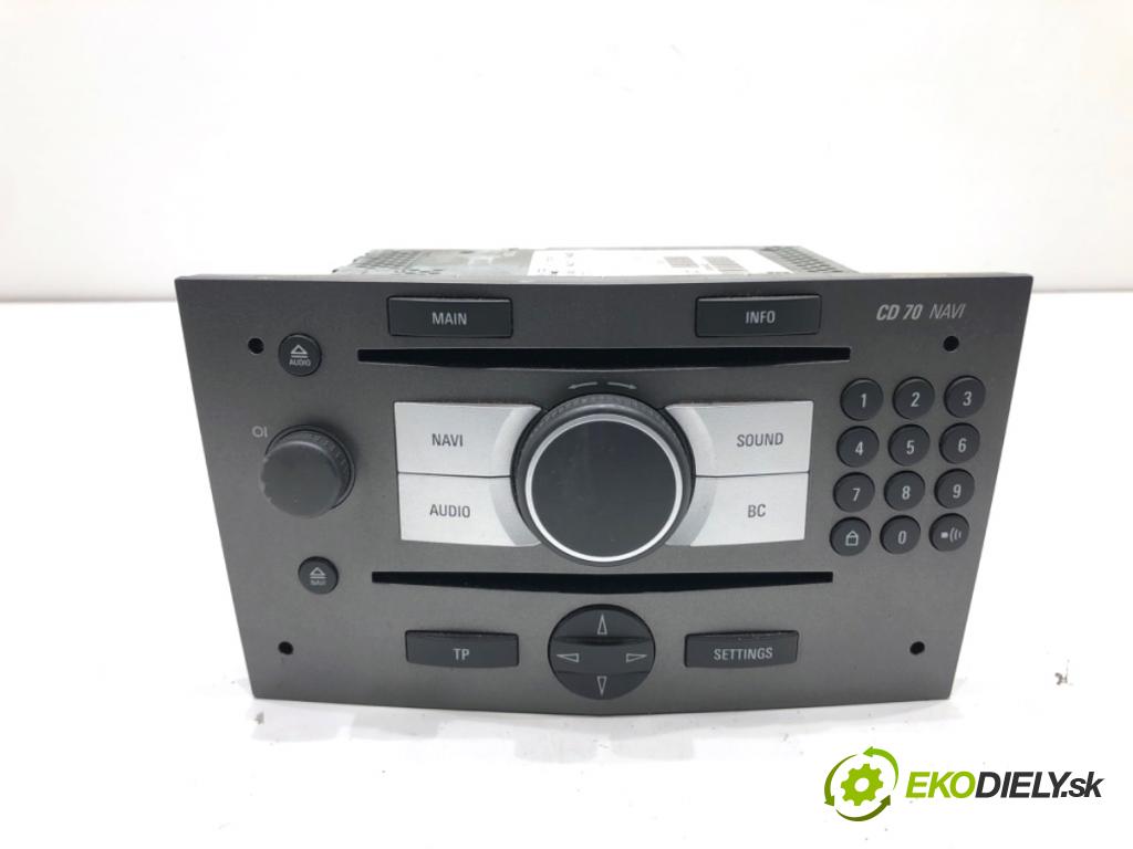 OPEL ZAFIRA B nadwozie wielkoprzestrzenne (MPV) 2006 74 kW 1.9 CDTI (M75) 1910 RADIO 13188465 (Audio zariadenie)