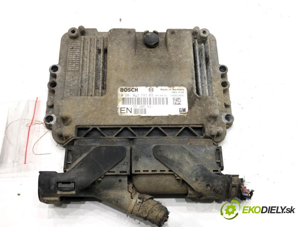 OPEL ZAFIRA B nadwozie wielkoprzestrzenne (MPV) 2006 74 kW 1.9 CDTI (M75) 1910 riadiaca jednotka Motor 55205621 (Riadiaca jednotka)