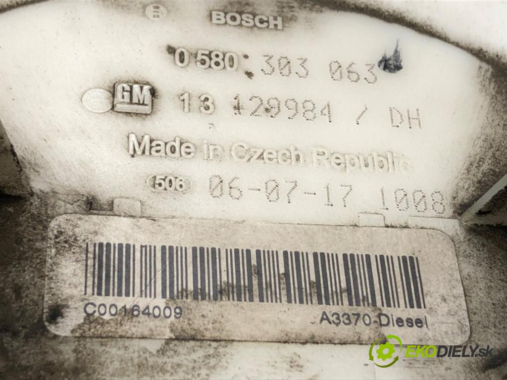 OPEL ZAFIRA B nadwozie wielkoprzestrzenne (MPV) 2006 74 kW 1.9 CDTI (M75) 1910 Pumpa paliva 13129984