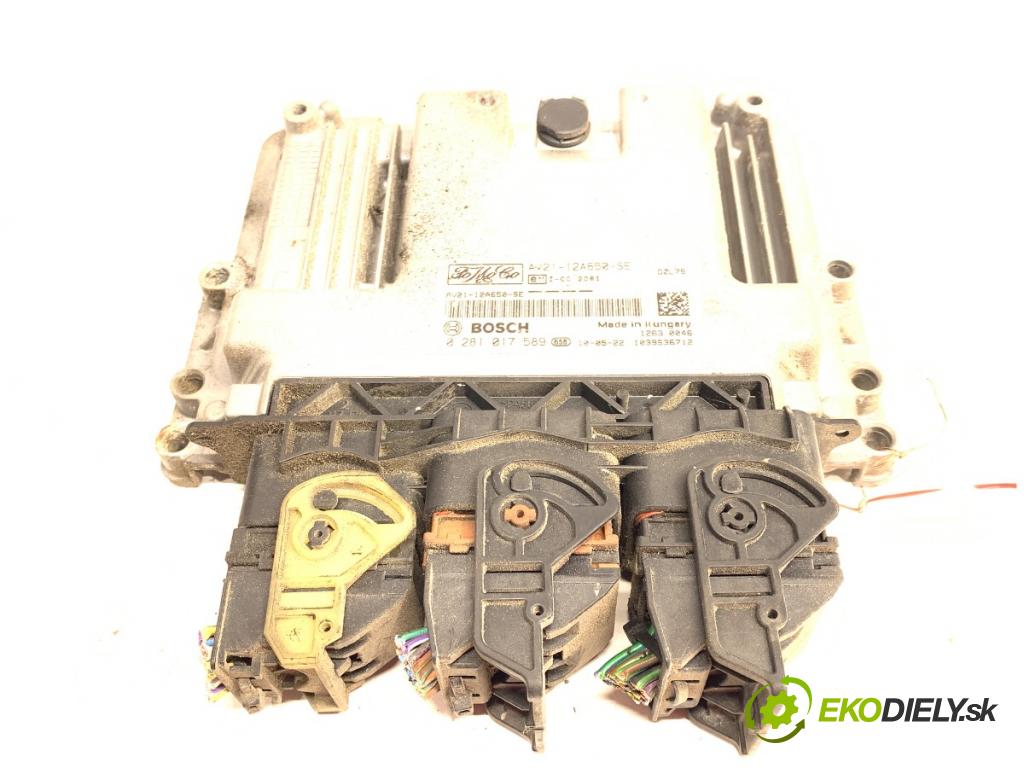 FORD FIESTA MK7 liftback 2010 55 kW 1.6 TDCi 1560 riadiaca jednotka Motor AV21-12A650-SE (Riadiaca jednotka)