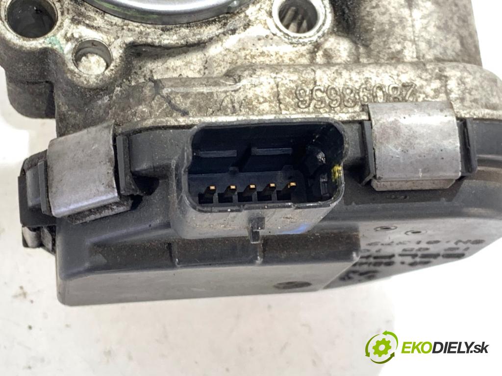 FORD FIESTA MK7 liftback 2010 55 kW 1.6 TDCi 1560 Škrtiaca klapka 9682798180 (Škrtiaca klapka)