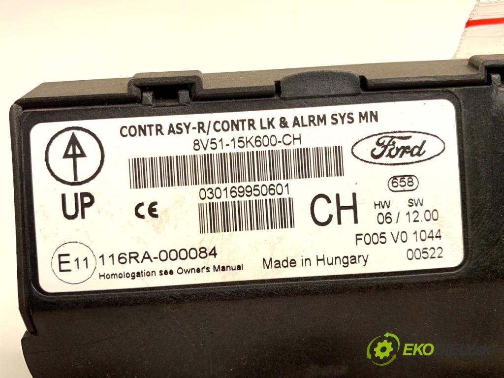 FORD FIESTA MK7 liftback 2010 55 kW 1.6 TDCi 1560 Modul komfortu 8V51-15K600-CH (Modul komfortu)