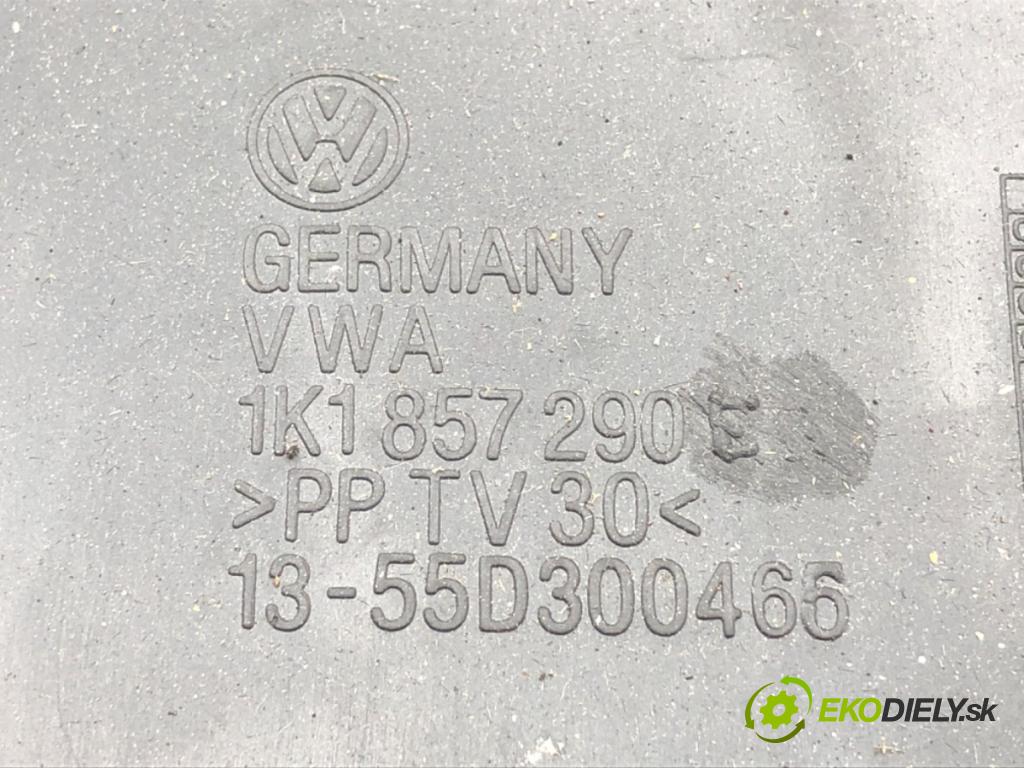 VW GOLF VI liftback 2010 77 kW 1.6 TDI 1598 Priehradka, kastlík spolujazdca 1K1857290E (Priehradka (kastlík))