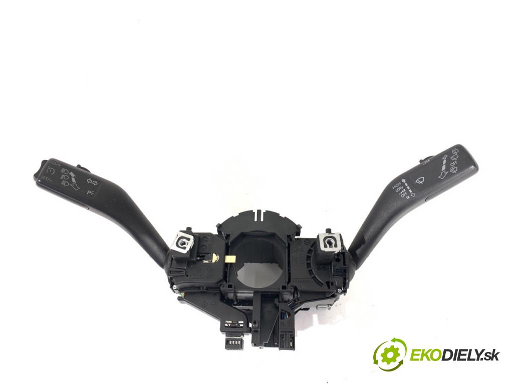 VW GOLF VI liftback 2010 77 kW 1.6 TDI 1598 Prepínač kombinovaný 1K0953503HB (Prepínacie páčky pod volantom)