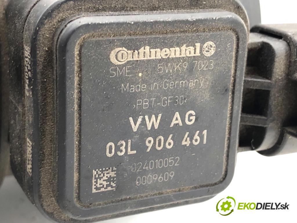 VW GOLF VI liftback 2010 77 kW 1.6 TDI 1598 Váha vzduchu 03L906461 (Váha vzduchu)
