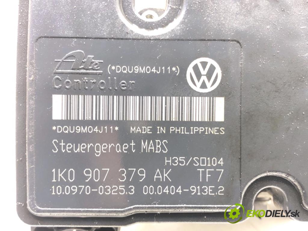 VW GOLF VI liftback 2010 77 kW 1.6 TDI 1598 Pumpa ABS 1K0614117T 1K0907379AK (Pumpa ABS)