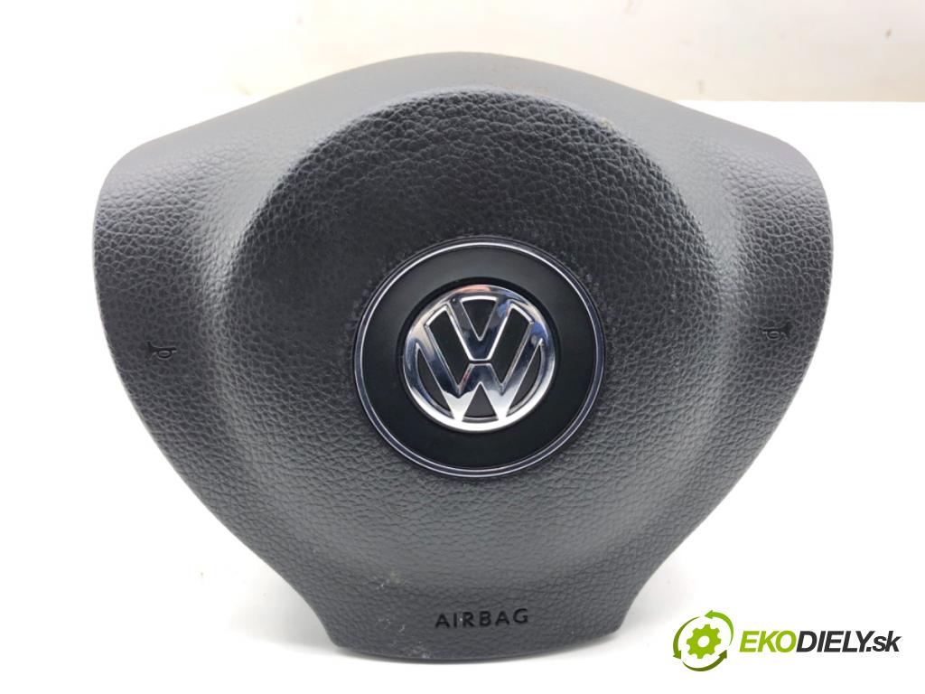 VW GOLF VI liftback 2010 77 kW 1.6 TDI 1598 AirBag volantu 3C8880201K (Airbag)