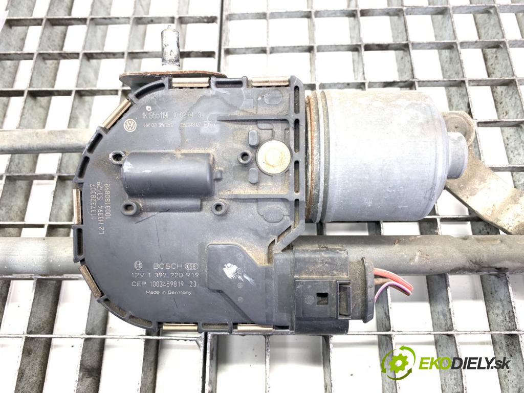 VW GOLF VI liftback 2010 77 kW 1.6 TDI 1598 Mechanizmus stieračov predný 1K1955023H (Motorček stieračov predný)