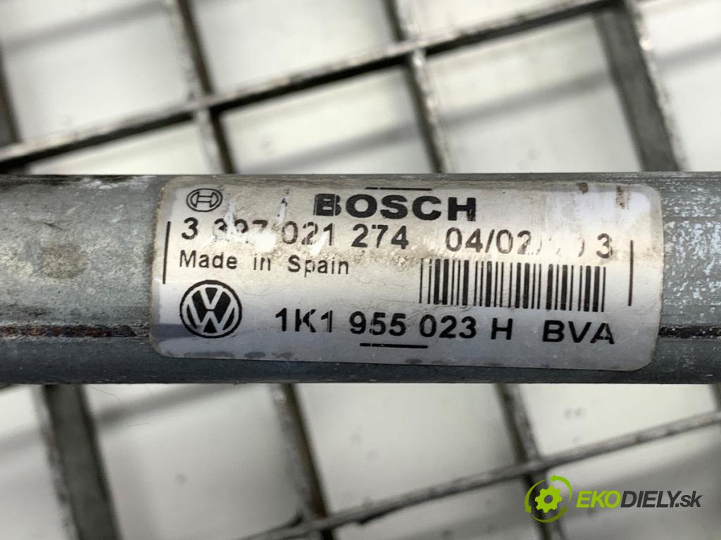VW GOLF VI liftback 2010 77 kW 1.6 TDI 1598 Mechanizmus stieračov predný 1K1955023H (Motorček stieračov predný)