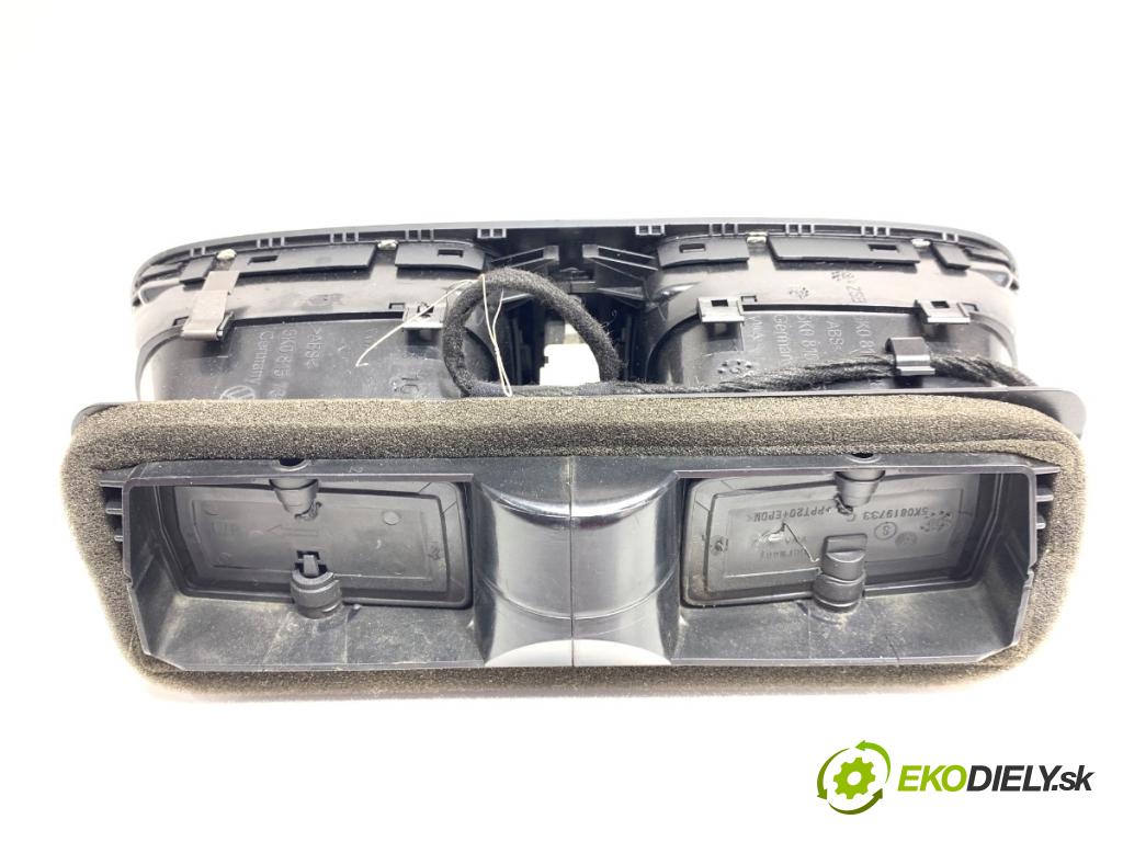 VW GOLF VI liftback 2010 77 kW 1.6 TDI 1598 Mriežky kúrenia predný stredna 5K0815736D