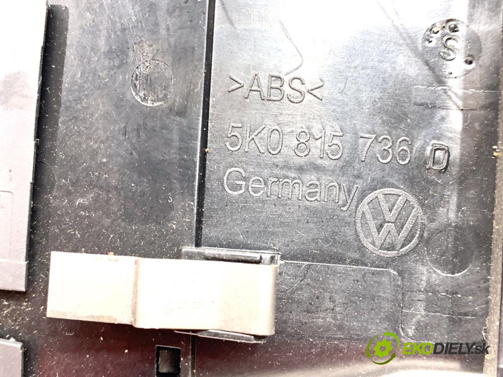 VW GOLF VI liftback 2010 77 kW 1.6 TDI 1598 Mriežky kúrenia predný stredna 5K0815736D
