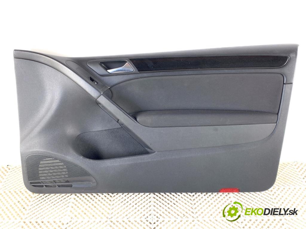 VW GOLF VI liftback 2010 77 kW 1.6 TDI 1598 čalúnenie Dvere pravy predný 