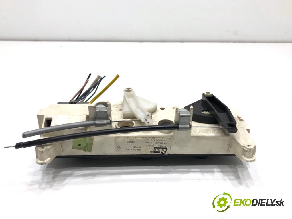 RENAULT MASTER II Skrzynia 2002 84 kW 2.8 dTI 2799 Panel ovládania kúrenia 133761F (Prepínacie páčky pod volantom)