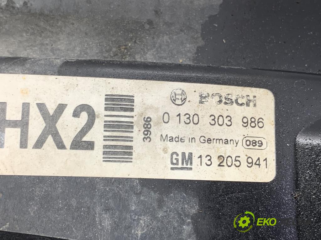OPEL ZAFIRA B nadwozie wielkoprzestrzenne (MPV) 2005 77 kW 1.6 (M75) 1598 Ventilátor klimatizácie 0130303986 (Ventilátor chladiča klimatizácie)