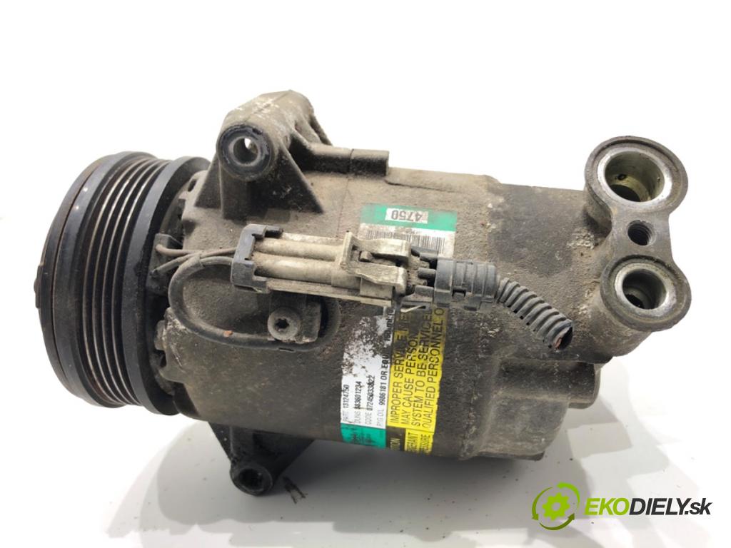 OPEL ZAFIRA B nadwozie wielkoprzestrzenne (MPV) 2005 77 kW 1.6 (M75) 1598 kompresor klimatizace 13124750 (Kompresor klimatizace)