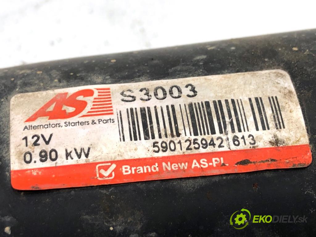 OPEL ZAFIRA B nadwozie wielkoprzestrzenne (MPV) 2005 77 kW 1.6 (M75) 1598 startér  (Startér)