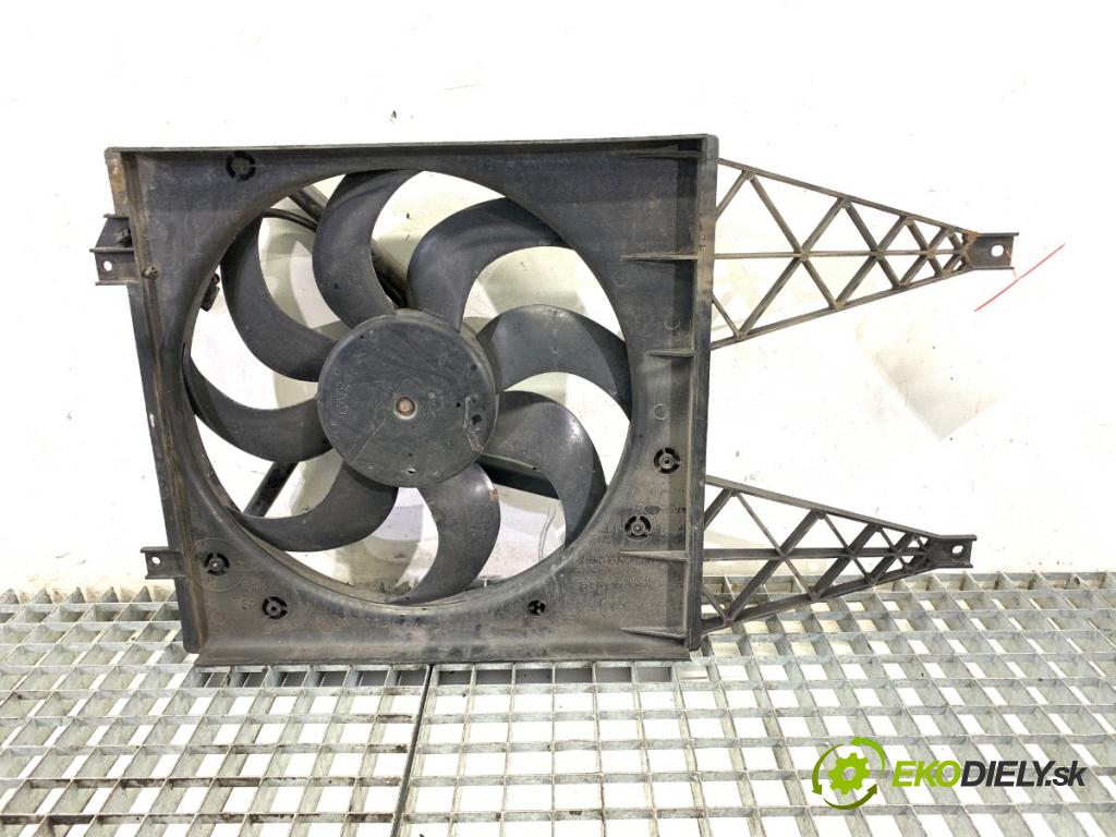 SKODA FABIA II liftback 2009 51 kW 1.2 LPG 1198 Ventilátor chladiča 6Q0121207 (Ventilátor)