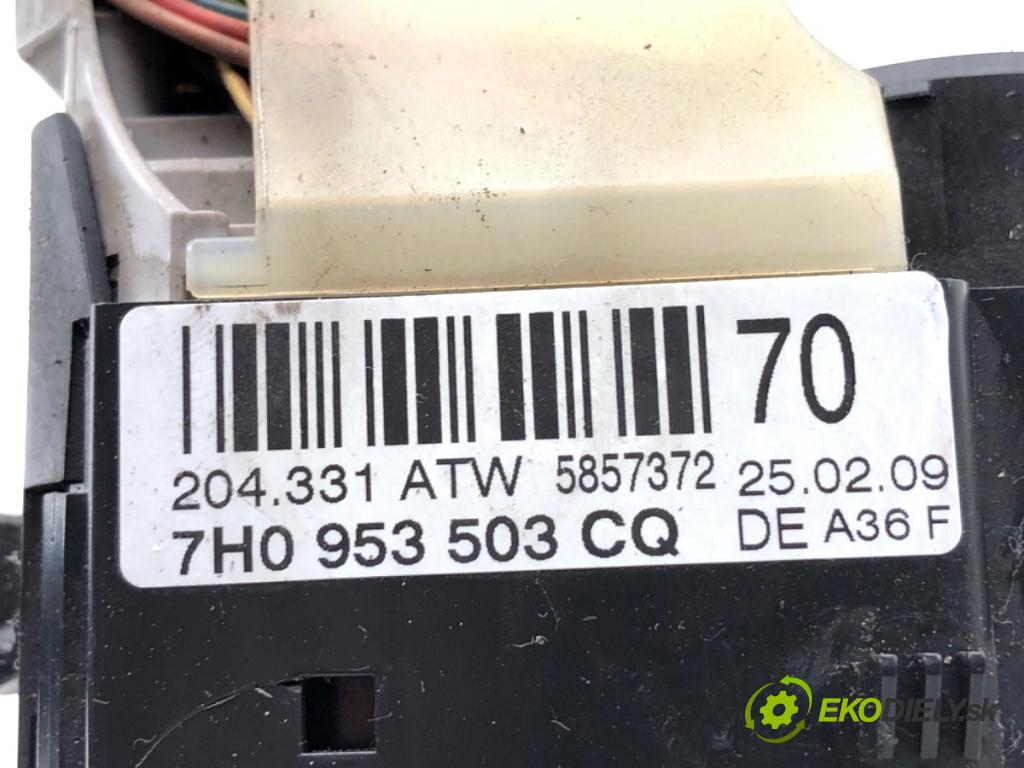 SKODA FABIA II liftback 2009 51 kW 1.2 LPG 1198 Prepínač kombinovaný 7H0953503CQ (Prepínacie páčky pod volantom)