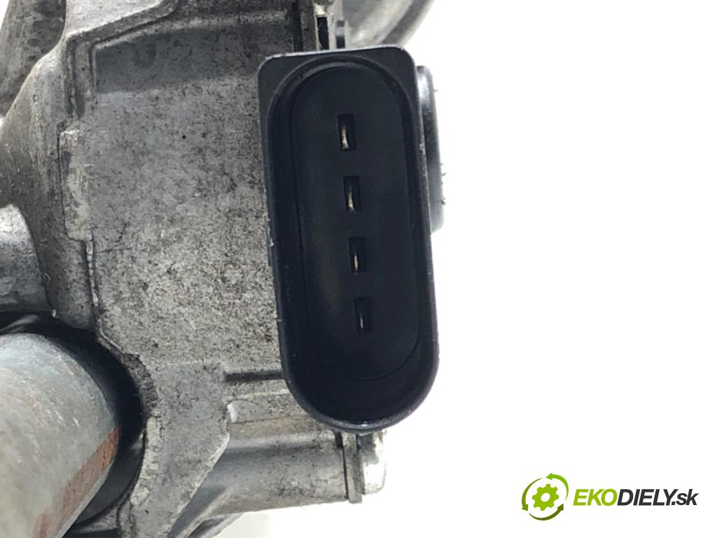 SKODA FABIA II liftback 2009 51 kW 1.2 LPG 1198 Mechanizmus stieračov predný 5J1955113A (Motorček stieračov predný)