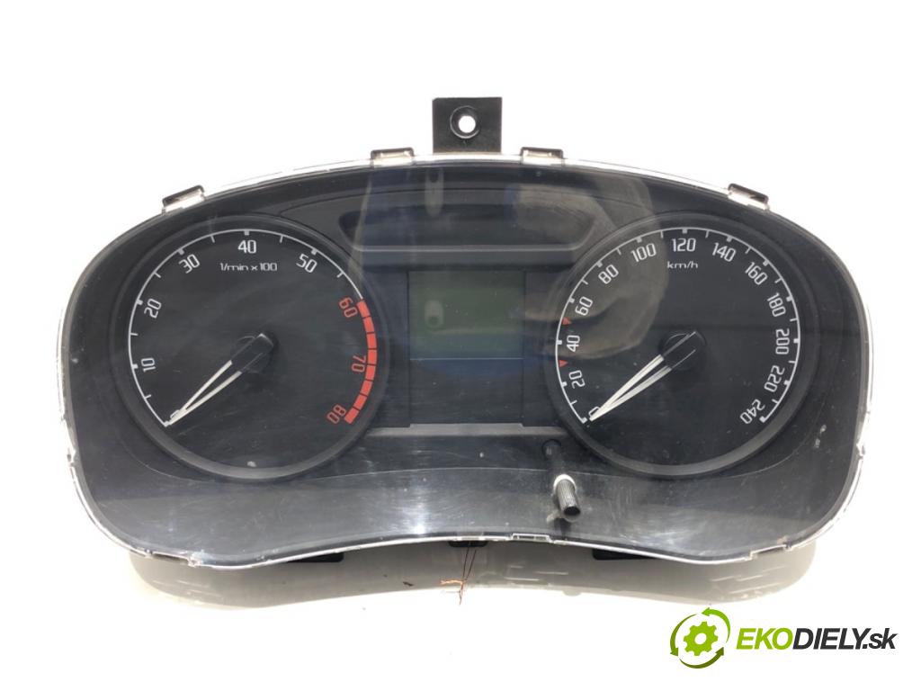 SKODA FABIA II liftback 2009 51 kW 1.2 LPG 1198 Prístrojovka 5J0920801B (Prístrojová doska)