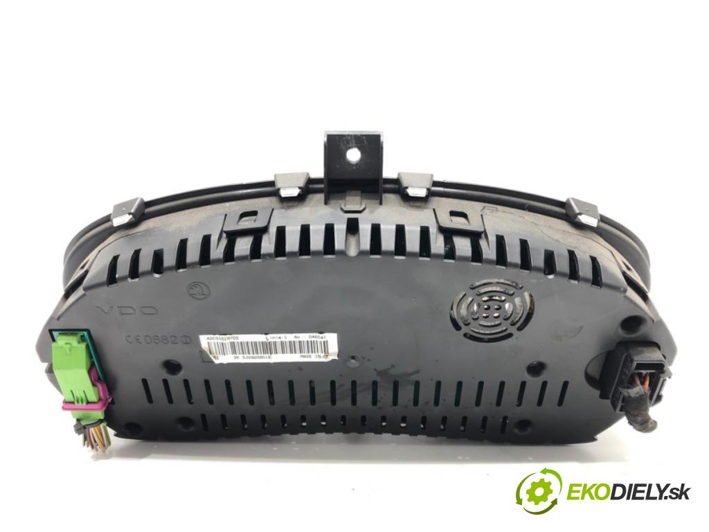 SKODA FABIA II liftback 2009 51 kW 1.2 LPG 1198 Prístrojovka 5J0920801B (Prístrojová doska)