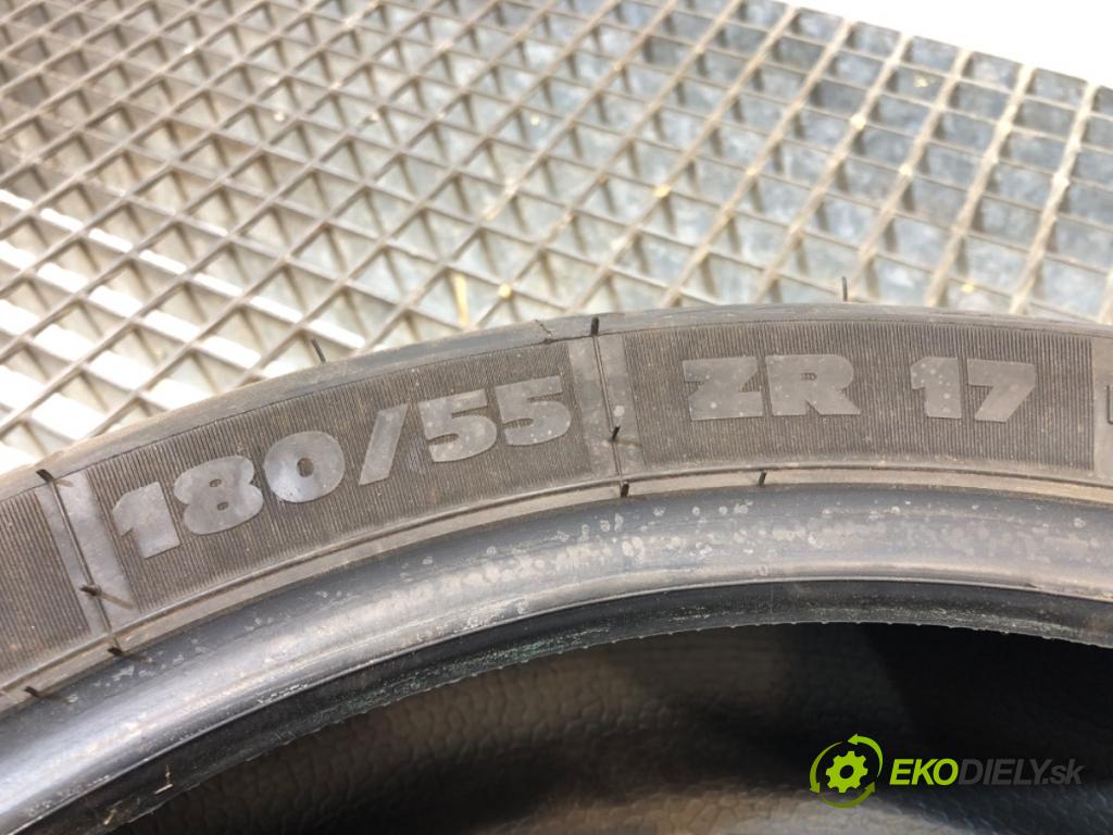 --- ---      PNEUMATIKA: 1X 180/55 ZR17: MICHELIN dialkové Road 4