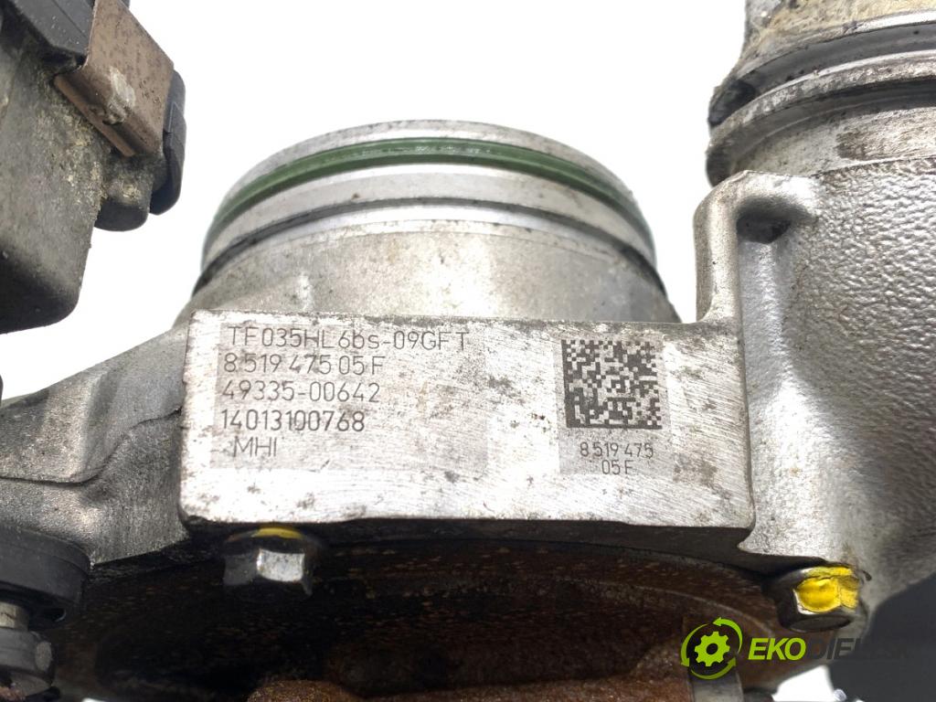 BMW F32 coupe 2014 135 kW 420 d xDrive 1995 Turbodúchadlo,turbo 8519475 (Turbodúchadlo (kompletné))