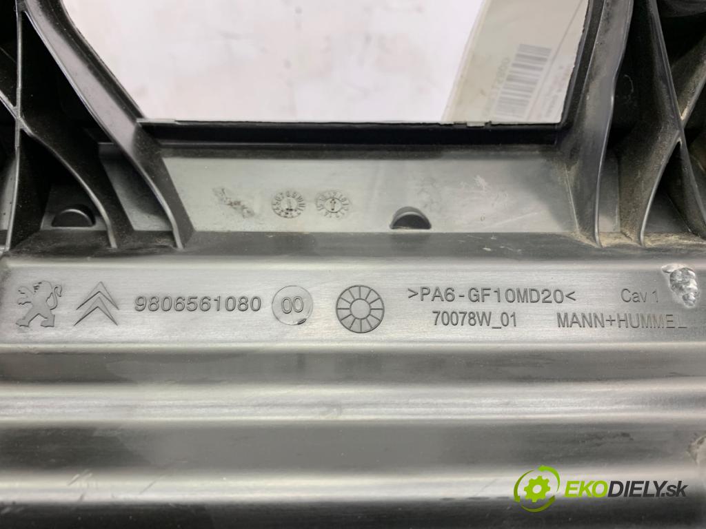 CITROEN C4 PICASSO II nadwozie wielkoprzestrzenne (MPV) 2017 88 kW 1.6 BlueHDi 120 1560 Obal filtra vzduchu 9806561080 (Obal vzduchového filtra)